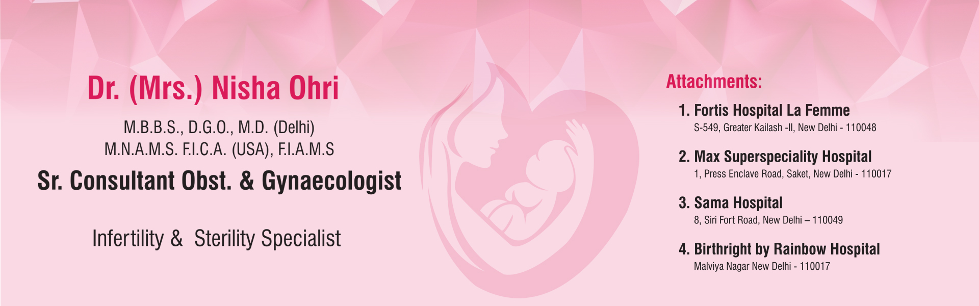  Best Gynae in Delhi | Dr. Nisha Ohri